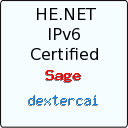 IPv6 Certification Badge for dextercai